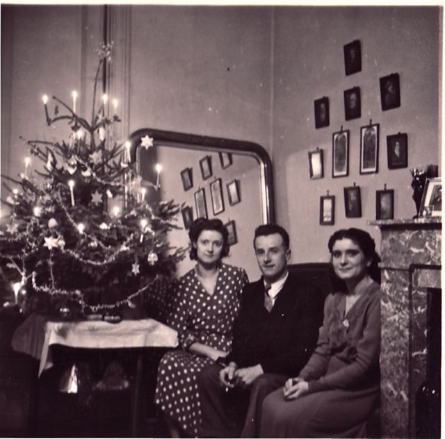 Je moest toen kiezen, of een feestmaaltijd of de tafel gebruiken voor de kerstboom.