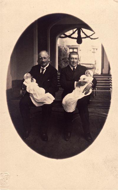 Jean-Pierre en Cyriel, de eerste draagvaders