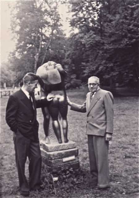 Het ging hem vooral over het 'gevoel' voor kunst. Het aanvoelen dus.