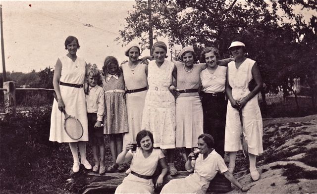 Bij tennissen was de après-tennis toch het belangrijkste...