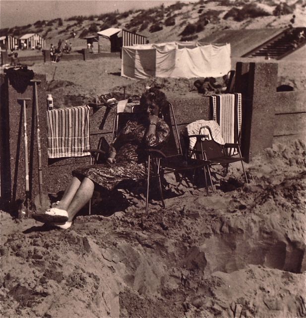 Mevrouw Herdersman die een levenslange vakantie aan zee had gewonnen. En eigenlijk liever naar de Ardennen ging.