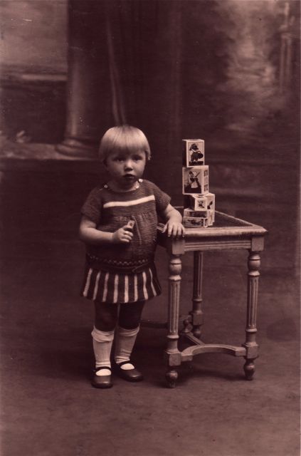 Architekt, dat wou ze later worden. Of kousophouders uitvinden, dat hoorde ook tot de mogelijkheden.