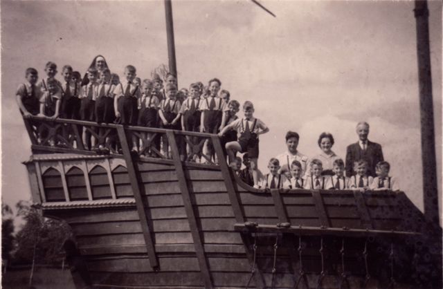 Helemaal naar Amerika en terug met het schip van onze pa. Dàt waren nog schoolreizen!