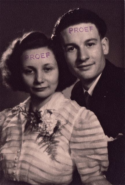 Vroeger kon je op proef trouwen. Maar het was er aan te zien natuurlijk!