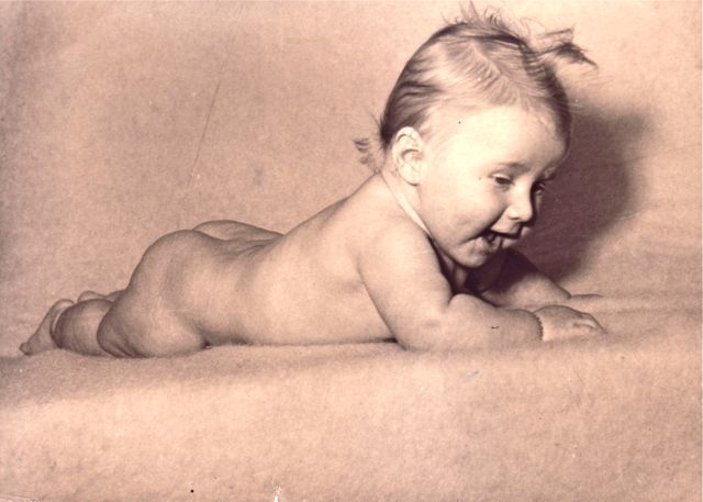 Jaja, toen werden kinderen nog getest in de windtunnel om te zien of ze later in het leven gestroomlijnd zouden functioneren.