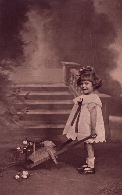 De grondlegster van het recyclagepark-idee.