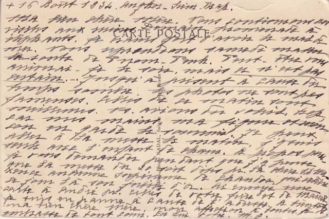 Fernand begreep niet waarom zijn lief niet antwoordde op zijn romantische schrijfels.