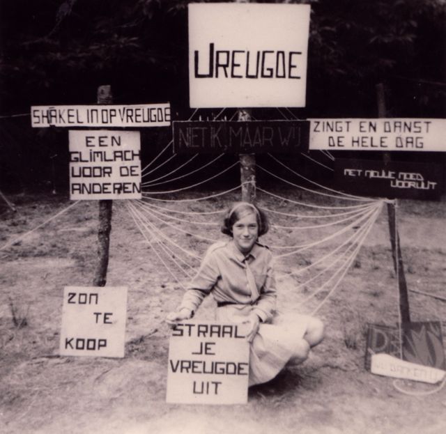 'Shäkel in op vreugde' won de wedstrijd van beste kampkreet. Goed gedaan Rebecca!
